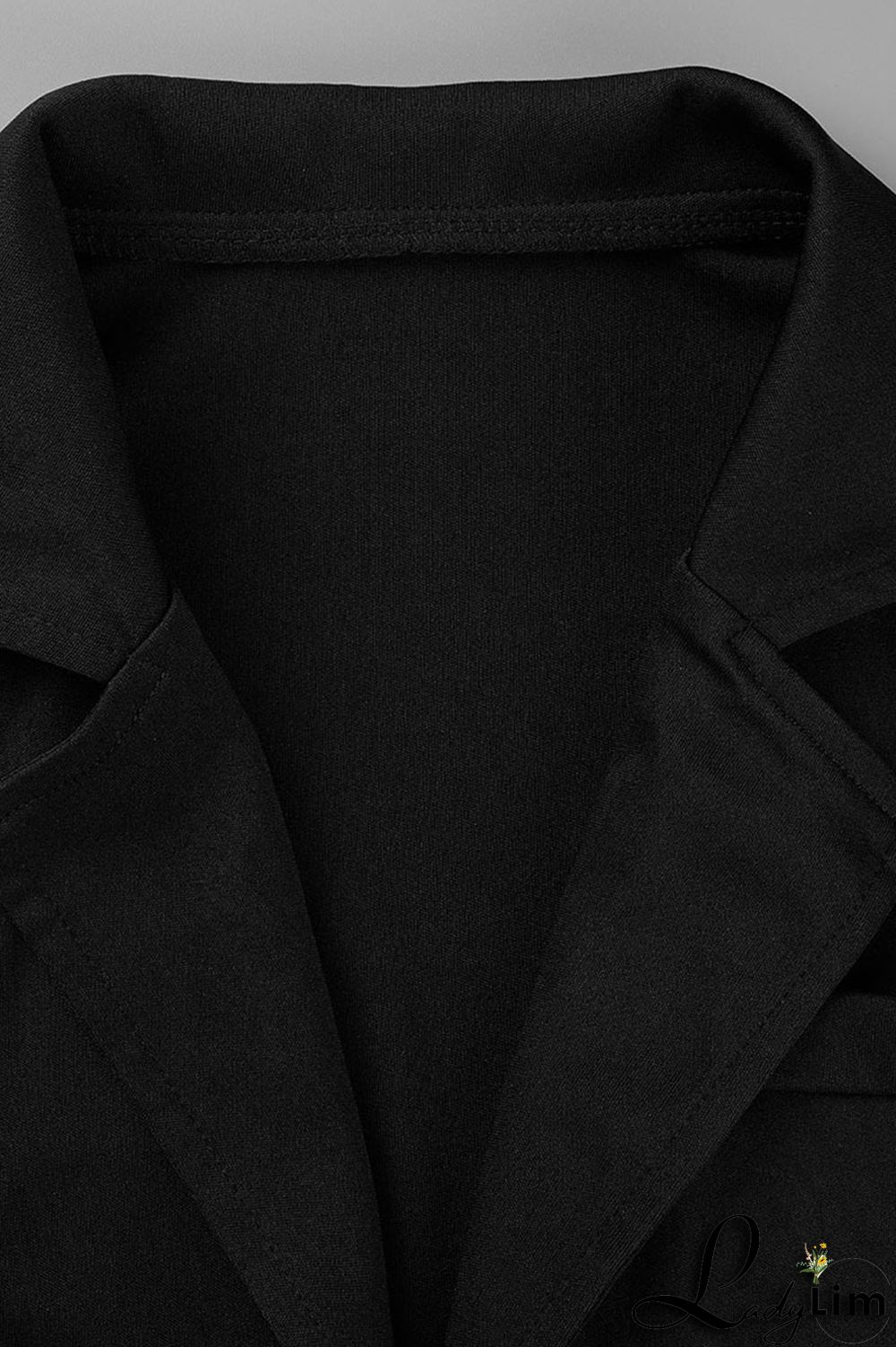 Black Sexy Solid Backless Asymmetrical V Neck Sleeveless Two Pieces