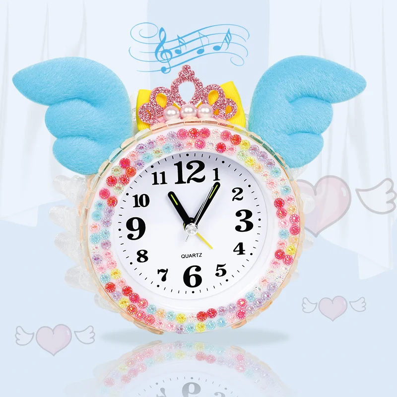 Children's handmade DIY creative clock