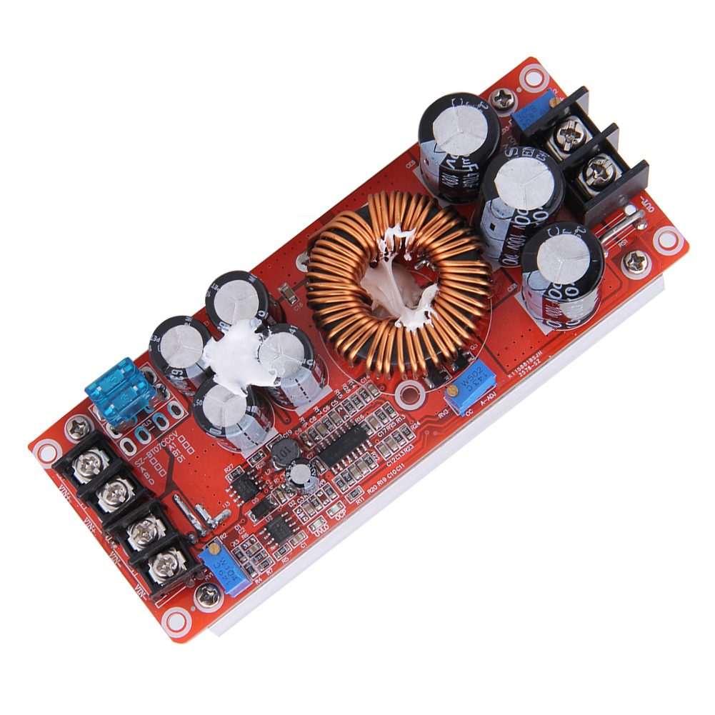 

1200W DC-DC Boost Converter Power Supply 8-60V 12V Step up to 12-83V 24V 48, 501 Original