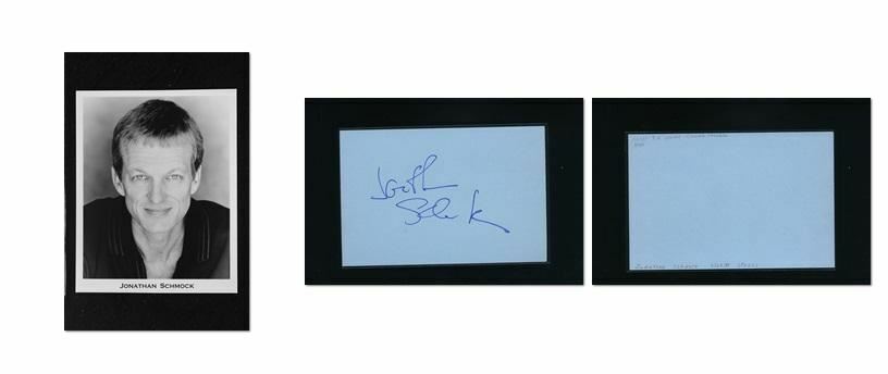 Jonathan Schmock - Signed Autograph and Headshot Photo Poster painting set - Ferris Bueller's Da