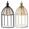 Candle Warmer Lamp Vintage Electric Wax Melter with Timer & Dimmer Retro Aromatherapy Night Light 4 Modes Birdcage Design Candle Melting Light for Scented Jar Candles