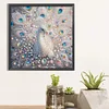 DIY Partial Special Shaped Drill Diamond Painting-Peacock