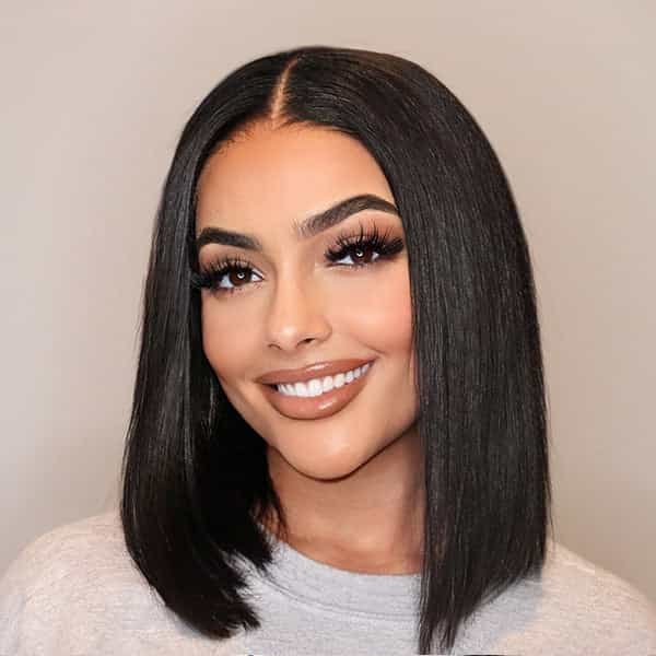 Black BOB Lace Front Wigs | Fits Any Head Shape | Factory Outlet Lace Front Wigs US Mall Lifes