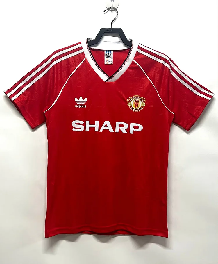 1998-90 Manchester United Home Retro Jersey