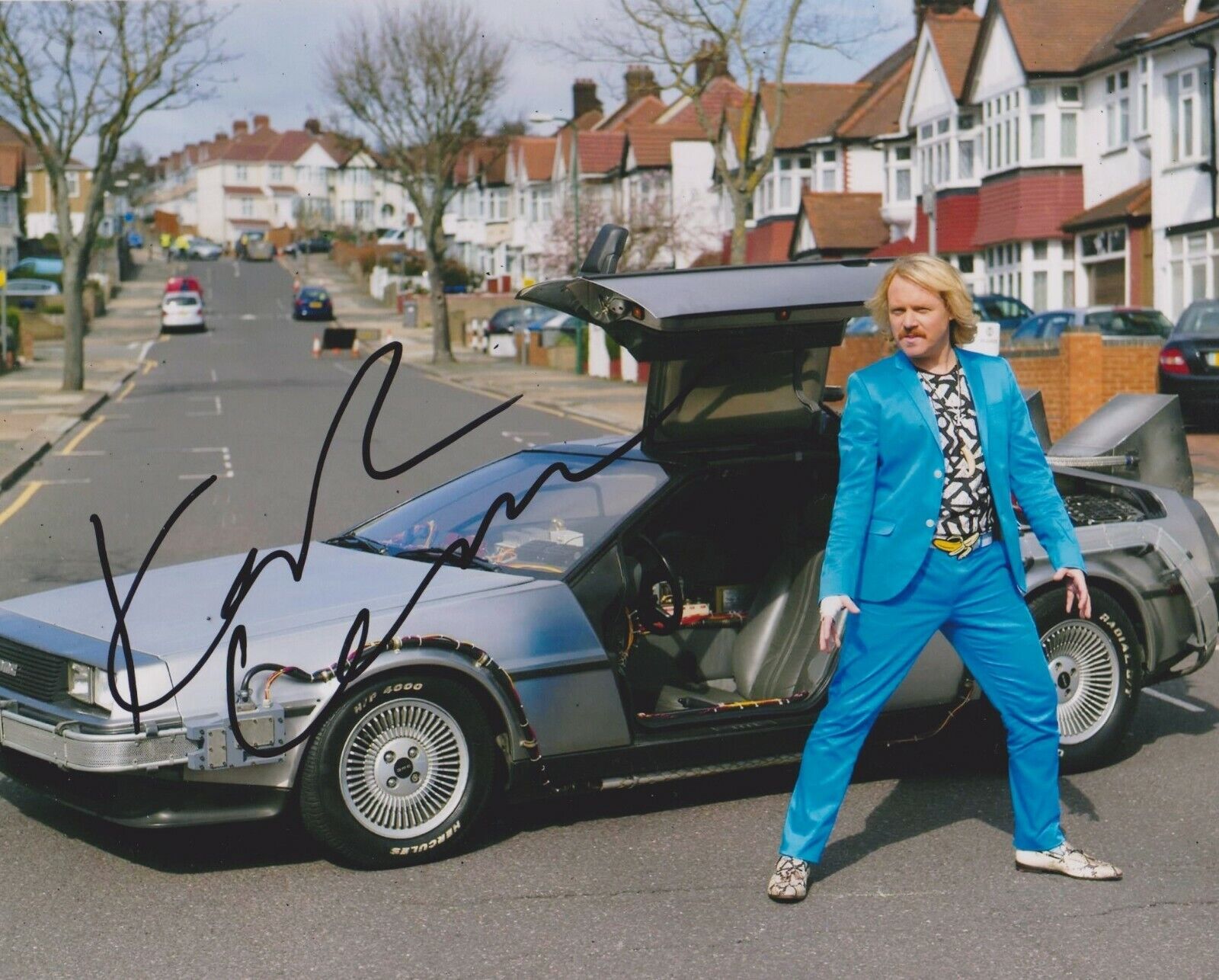 Leigh Francis Signed Keith Lemon 10x8 Photo Poster painting AFTAL