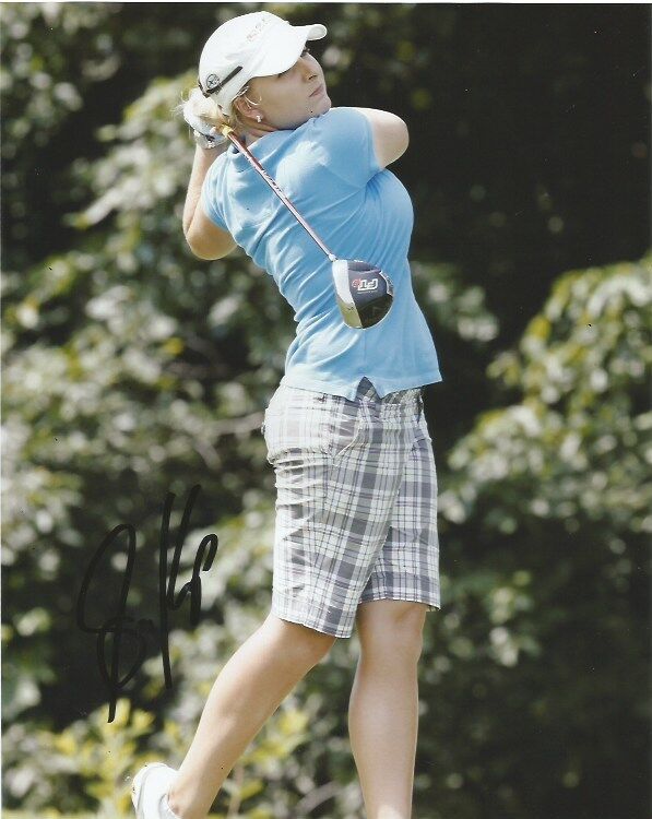 LPGA Sarah Kemp Autographed Signed 8x10 Photo Poster painting COA A