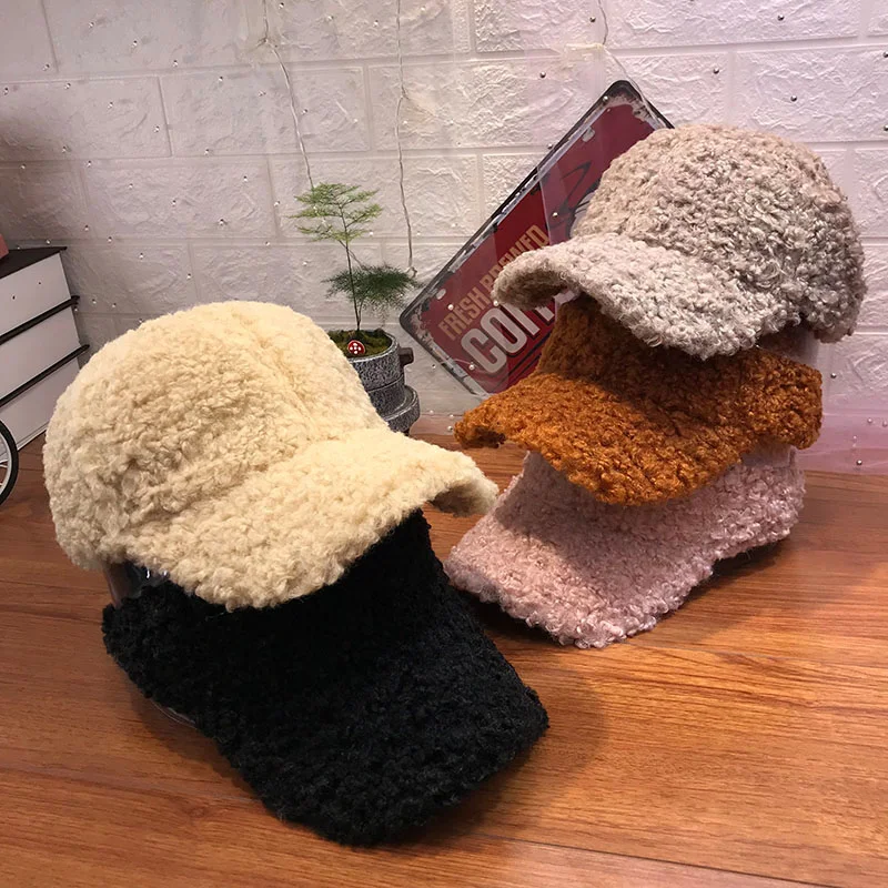 Letclo™ Autumn And Winter New Solid Color Baseball Cap letclo Letclo