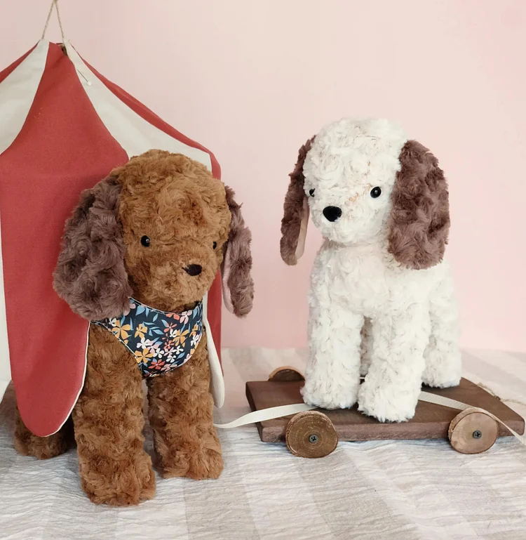 Cute toy dog Template & Instructions