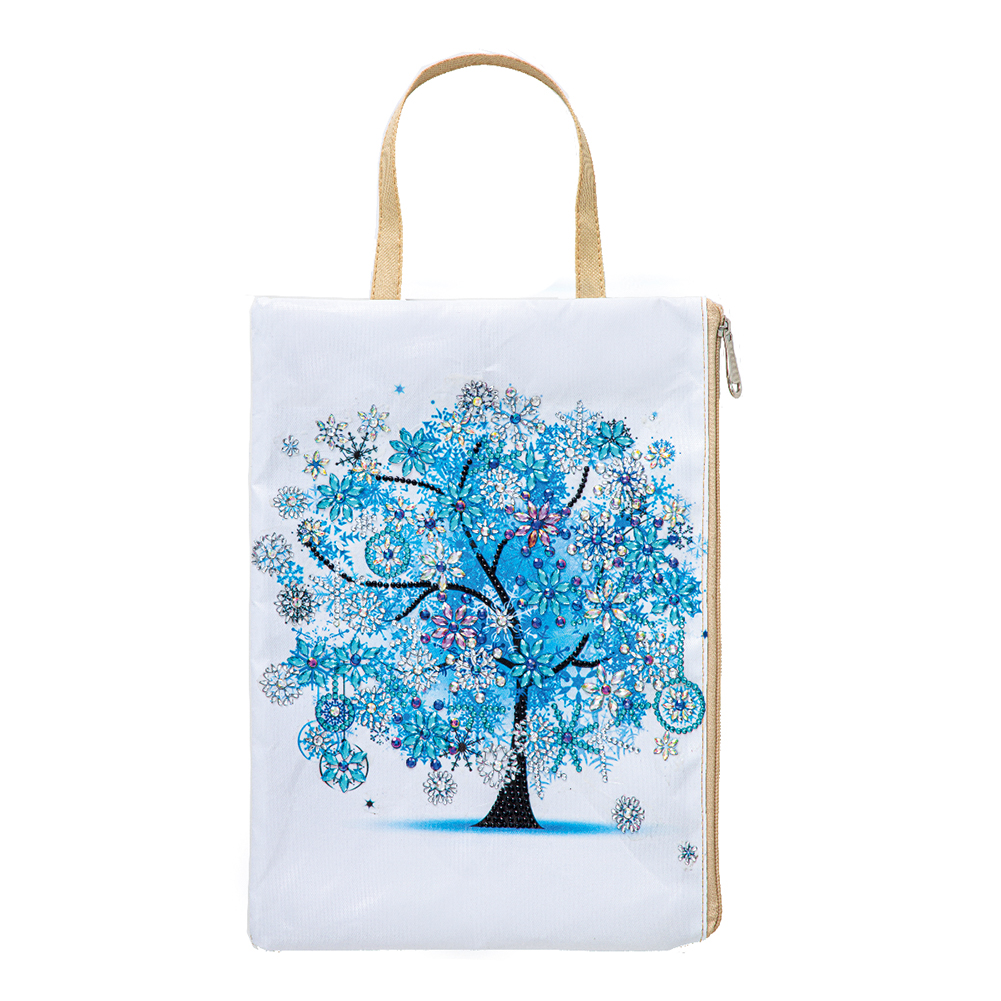 

Winter Shopping Bag - 5D DIY Craft Bag, 501 Original
