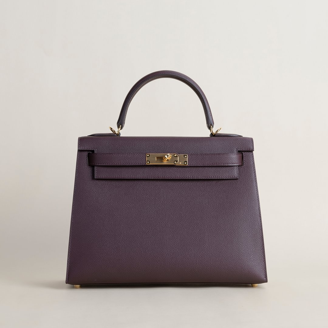 Kelly28 Epsom 0G Rouge sellier GHW