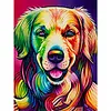 Diamond Painting -DIY Round Drill Dog