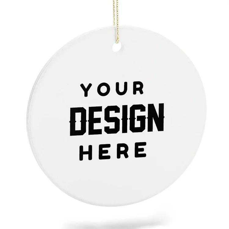 Personalized  Christmas Circle