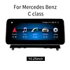  Android Auto Apple CarPlay Autoradio GPS Car stereo Screen Retrofit For Mercedes Benz C class W204