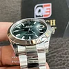 Rolex Datejust 41 m126300-0019 Stainless Steel on Oyster with Mint Green Dial and Smooth Bezel Super Clone