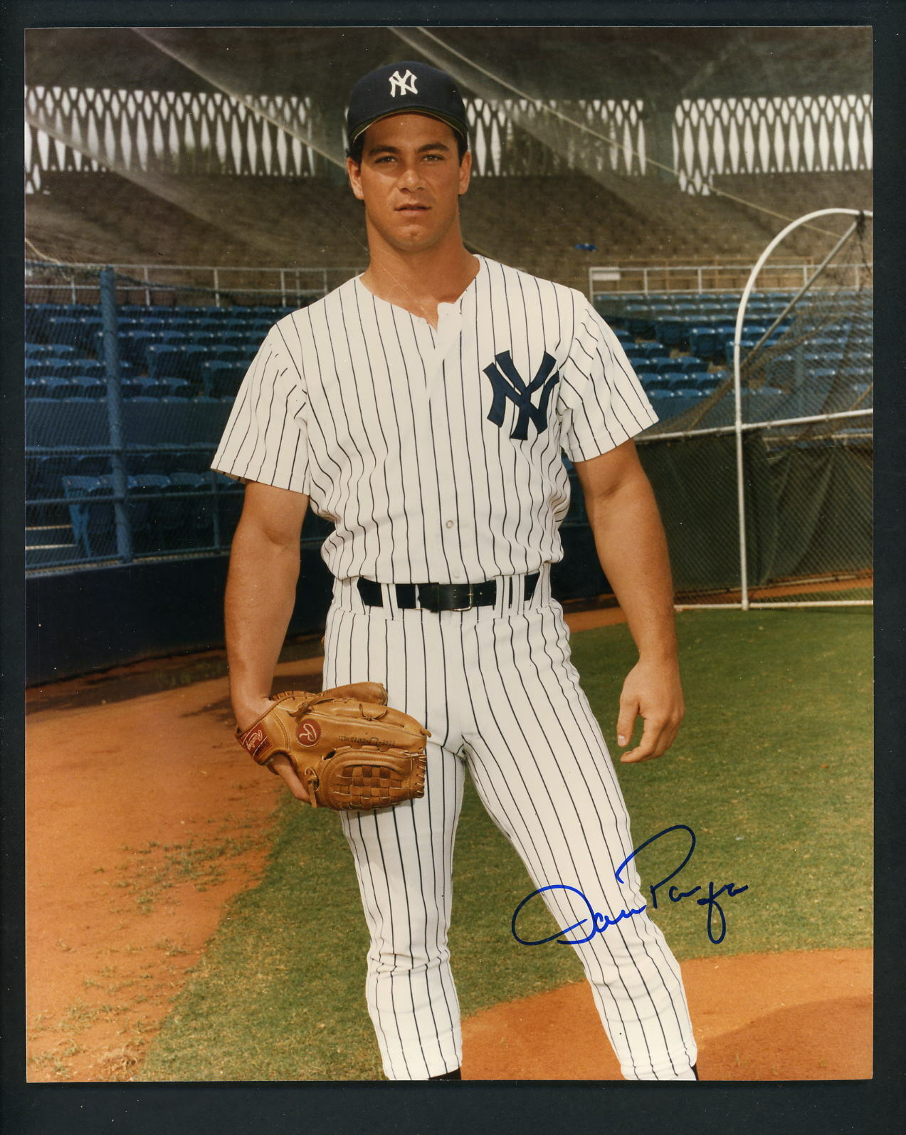 Dan Pasqua Signed Autographed 8 X 10 Photo Poster painting New York Yankees SHIPPING IS