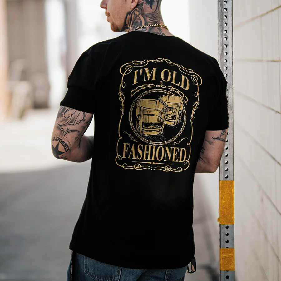 I'm Old Fashioned Printed Men's T-shirt