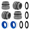 Compatible for Intex 4560 Plastic Pool Pump Hose Adaptor Leak Proof 40mm To 1.5 Inch Converter Kit Rust Proof Pool Hose Fitting Adapter Kit Pools Filter Pumps Piping Parts