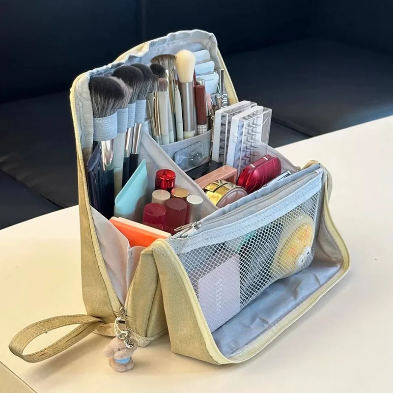 Standing Makeup Bag &ndash; Portable, Large Capacity