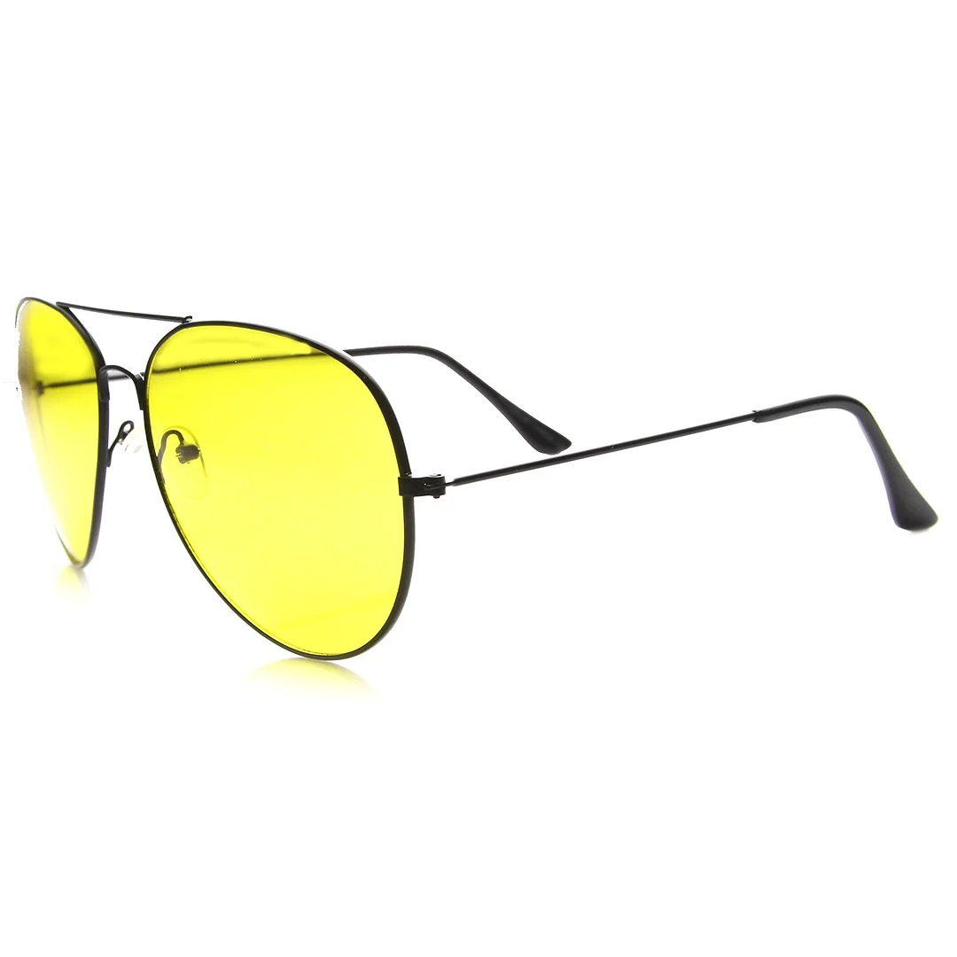Unisex Aviator glasses With 400 Protected Glass Lens
