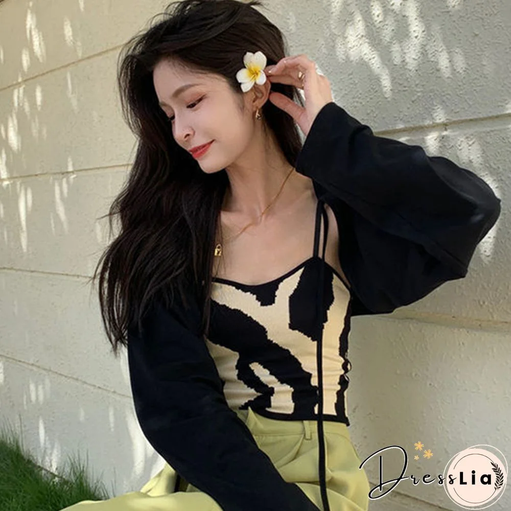 Summer Crop Tops Women Printing Backless Tank Top Sexy Sleeveless Cami Y2k Korean Fashion Clothes Streetwear