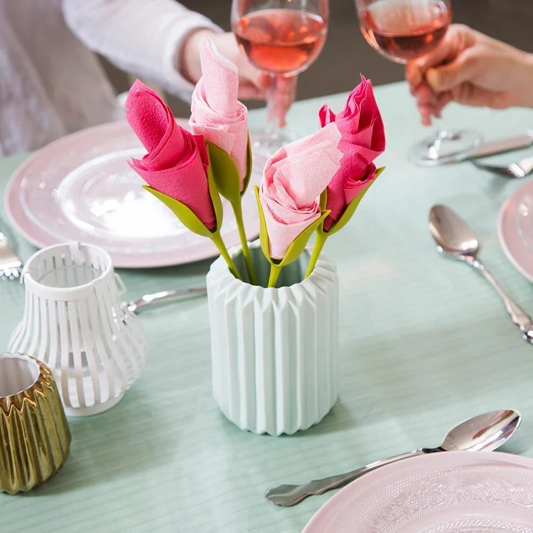 flower napkin holders