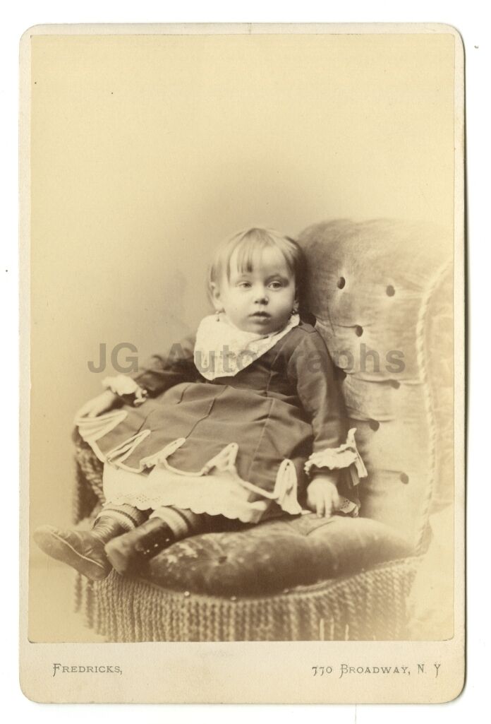 19th Century Children - Original 19th Century Cabinet Card Photo Poster paintinggraph - New York