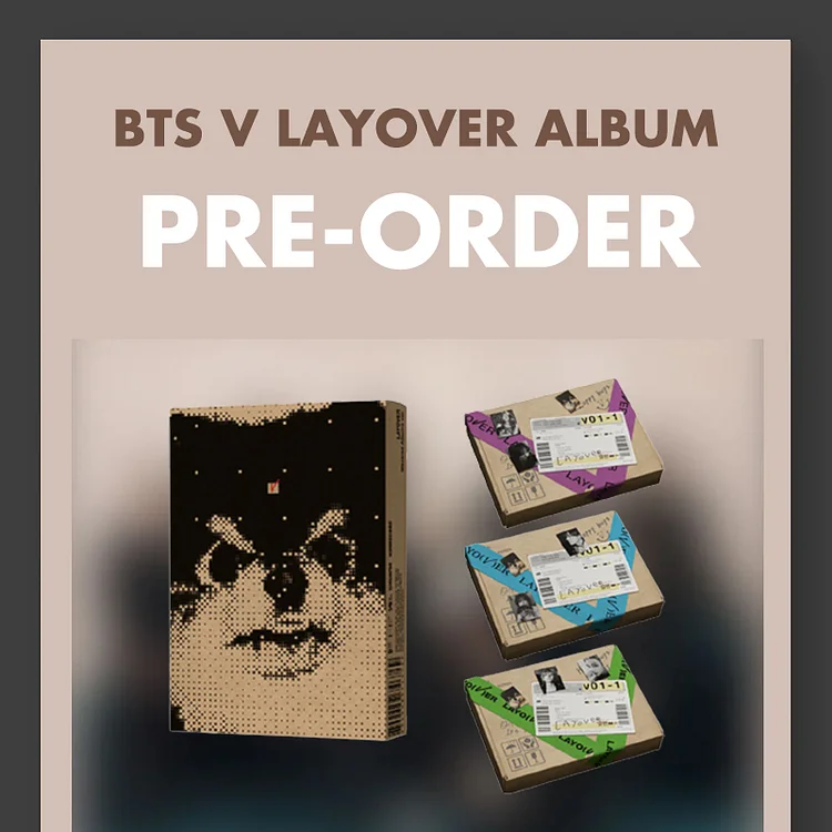 BTS V Album - [Layover] 【Pre-Order】
