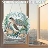 Turtle DIY Rhinestone Diamond Painting Pendant 25x25cm Double Sided