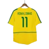 Vintage Soccer Jersey RONALDINHO #11 Brazil Home 2002/03