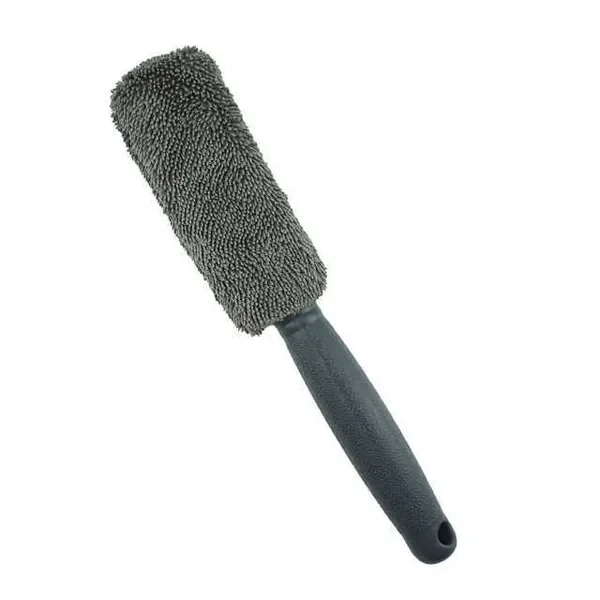 New Portable Microfiber Tire Rim Brush Wheel Wash Cleaning for Car with Plastic Handle Auto Washing Cleaner Tools