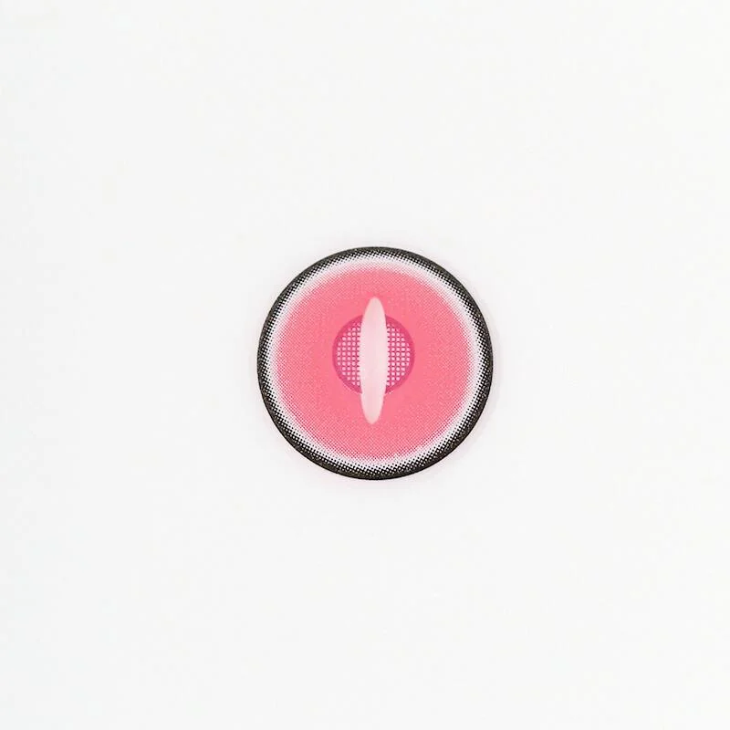 Nezuko Demon Cosplay Contact Lenses 14.5mm Red Color
