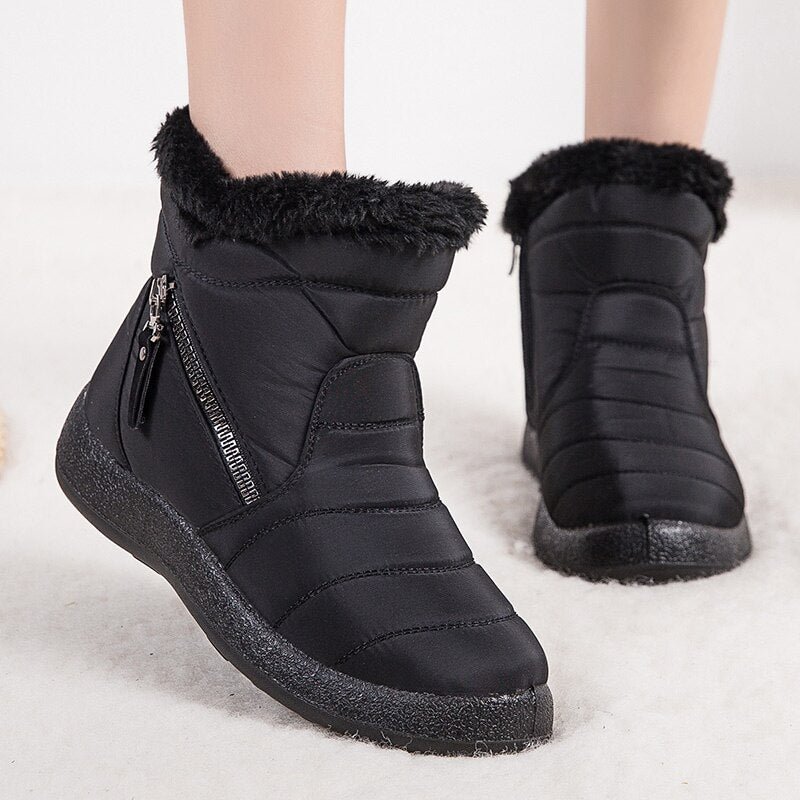 Winter Warm Women Boots Classic Snow Boots For Women New Winter Shoes Women Waterproof Fabric Ankle Botas Mujer Female Botines