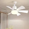 Socket Fan Light with Remote Screw in Ceiling Fan in Light Socket for Bedroom