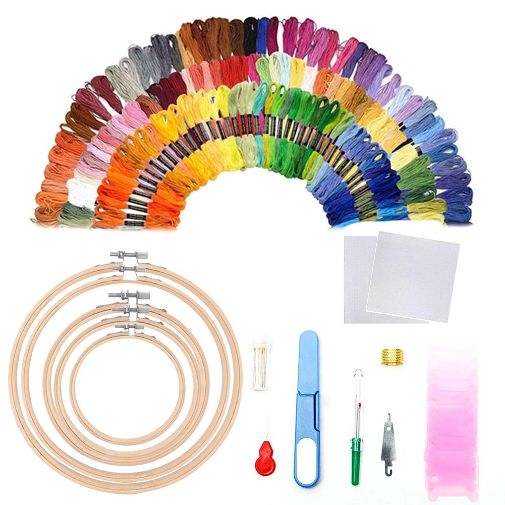 

100 Colors Thread Kits - Cross Stitch Accessories, 501 Original