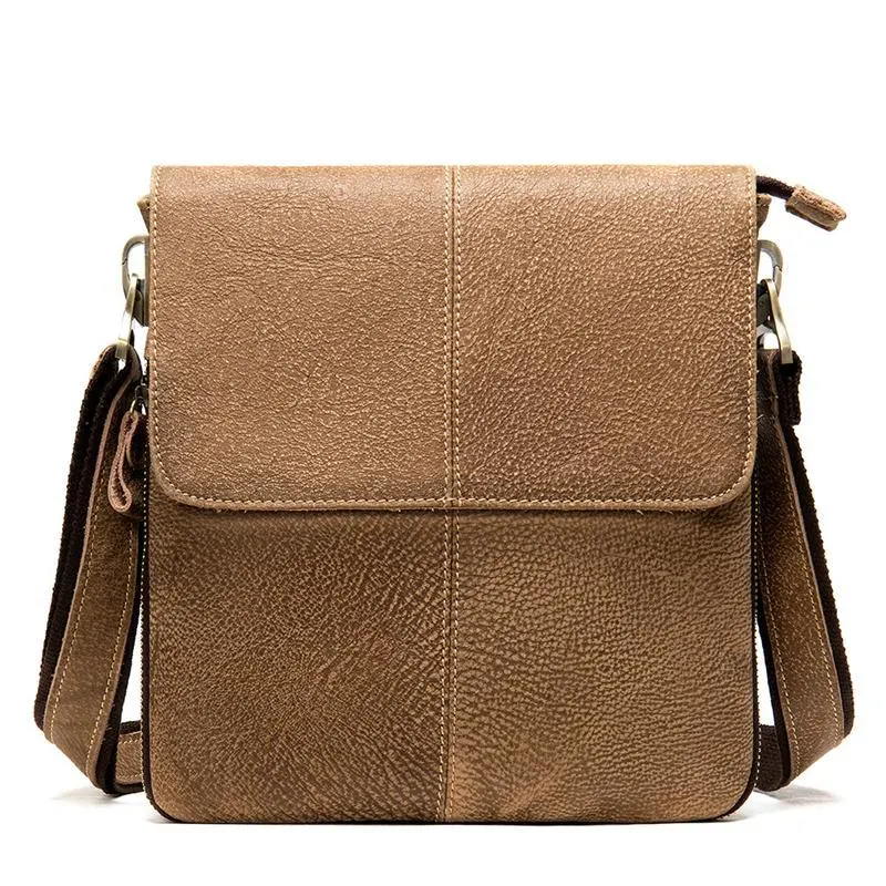 Durable Leather Stitching Crossbody Bags