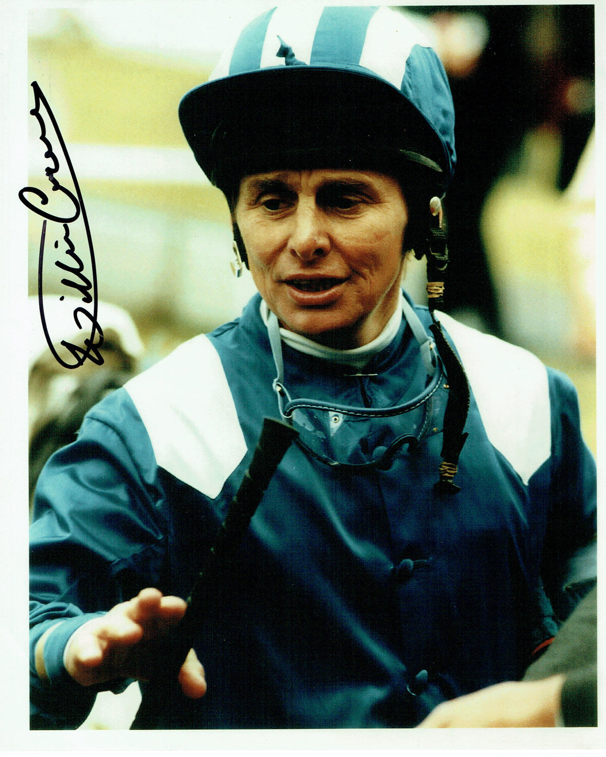 Willie CARSON Signed Autograph 10x8 Photo Poster painting AFTAL COA Jockey Horse Racing Genuine