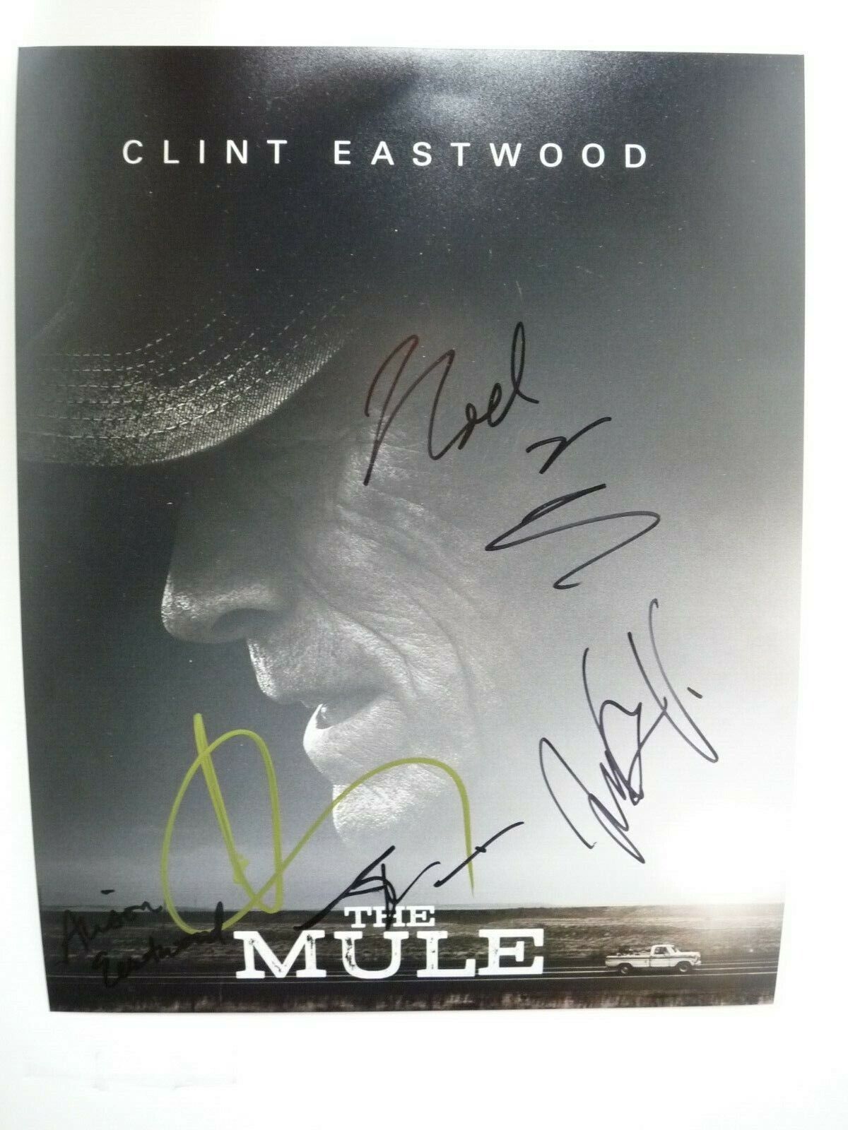 Mule Cast Signed 11x14 Photo Poster painting ALLISON EASTWOOD ANDY GARCIA +3 PSA Guaranteed F6