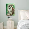Diamond Painting-DIY Full Round Drill Owl