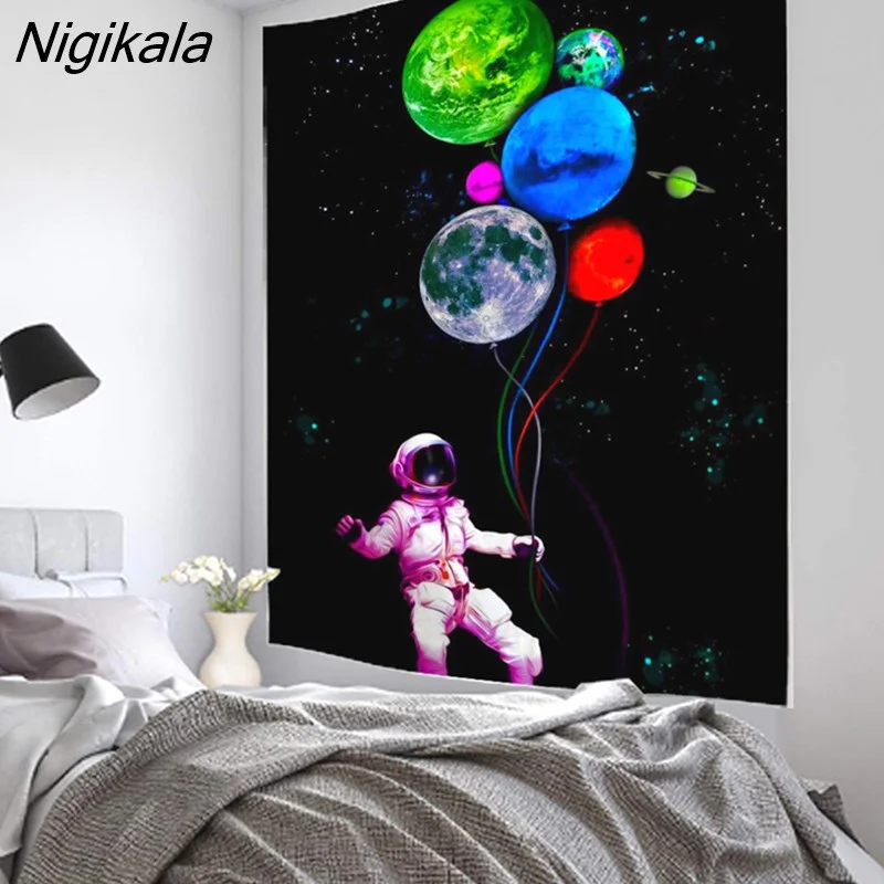 Nigikala Moon Phase Tapestry Aesthetic Art For Bedroom Living Room Kitchen Home Decor