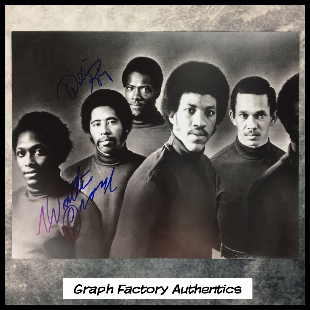 GFA William King Walter Orange * THE COMMODORES * Signed 11x14 Photo Poster painting C1 COA