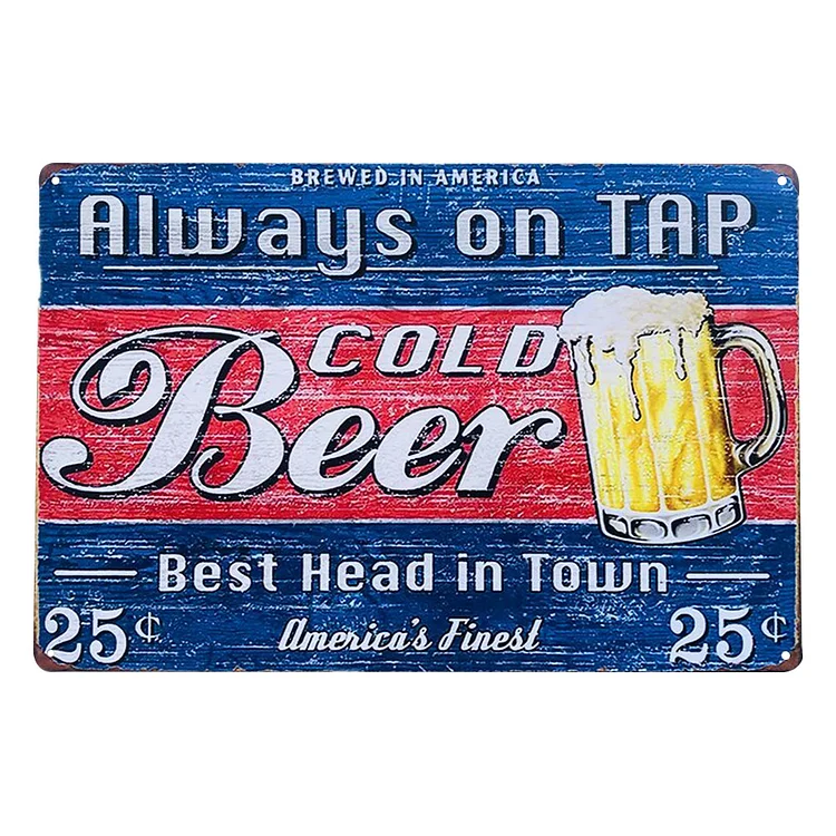 Beer - Vintage Tin Signs/Wooden Signs - 8*12Inch/12*16Inch