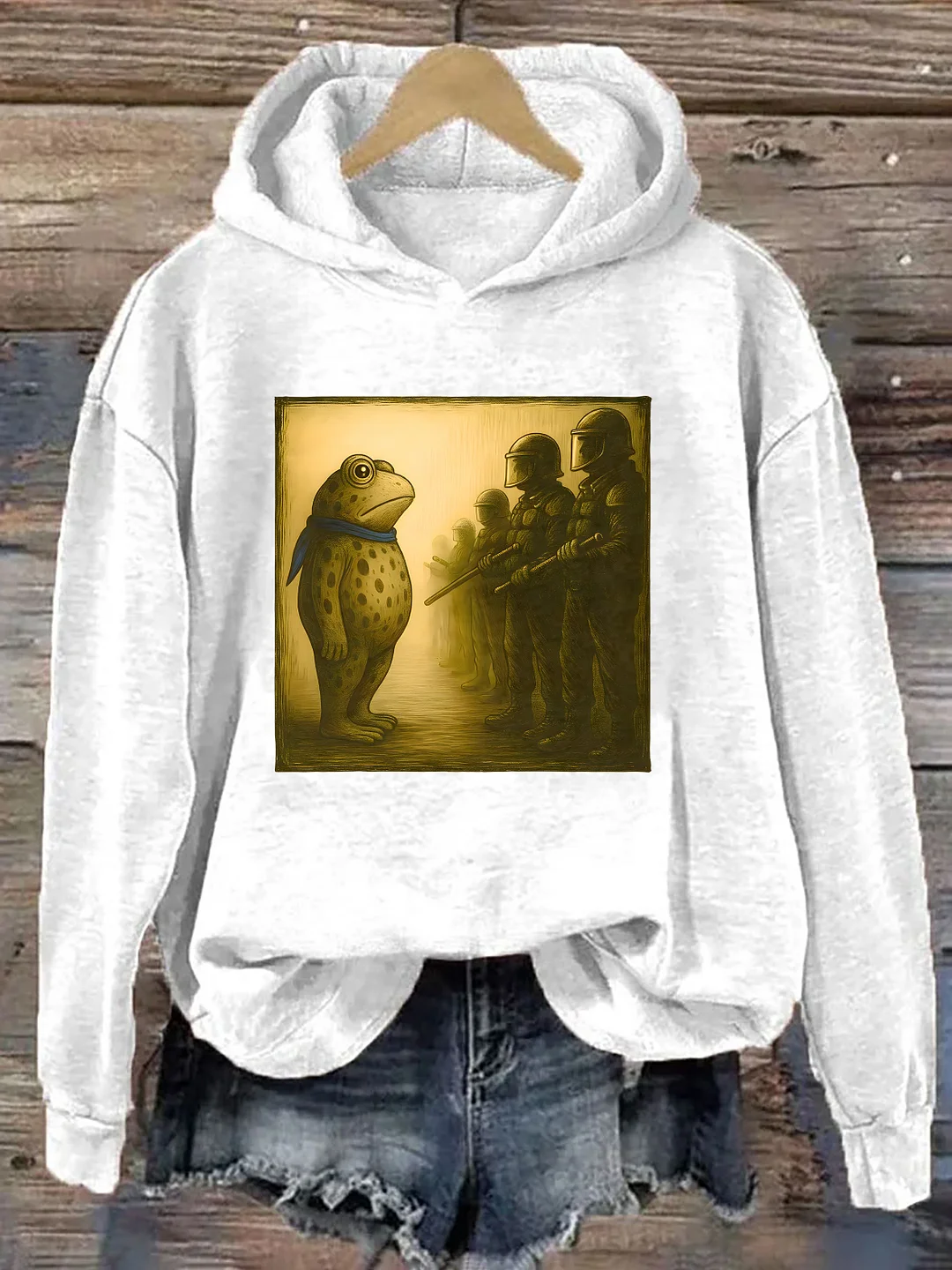 Portland Frog Hoodie