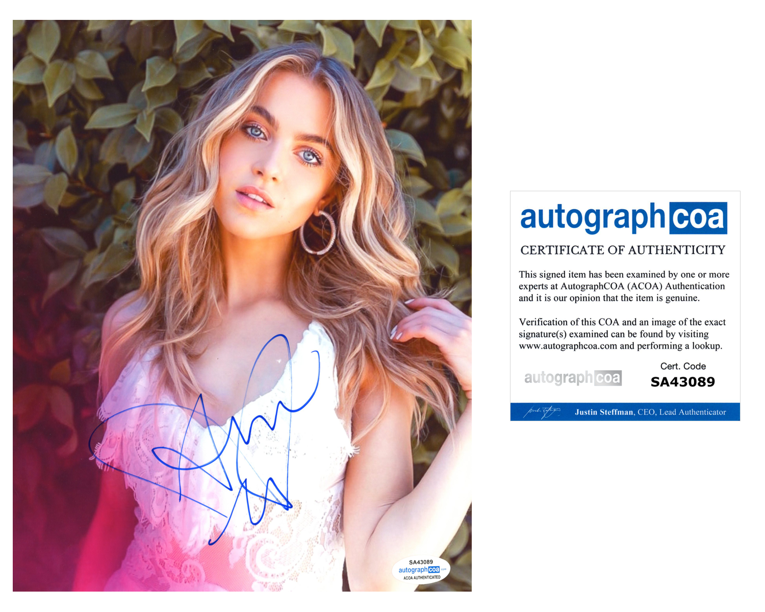 Anne Winters Signed Autographed 8x10 Photo Poster painting 13 Reasons Why Actress ACOA COA