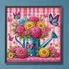 (US Only)Kettle Bouquet - Diamond Painting - Partial Special Shaped Drill (Canvas|30*30cm)