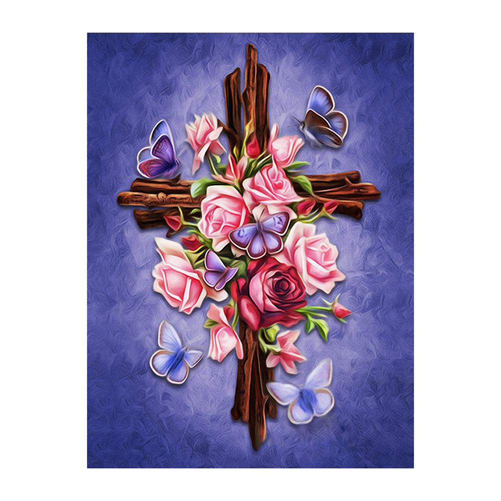 

Orchid - Round Drill Diamond Painting, Round diamond 30*40cm, 501 Original