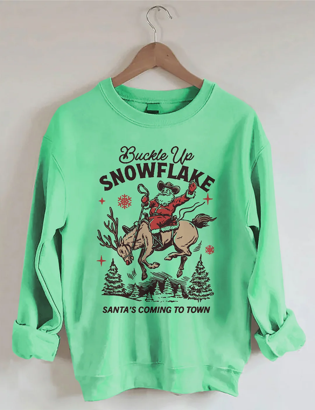 Santa's Coming To Town Sweatshirt