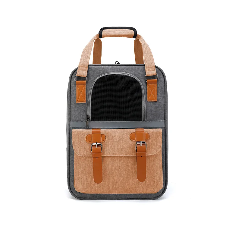 Pet Cat Carrier Backpack Breathable Travel Pet Outing Bag Portable Pet Supplies-Annaletters