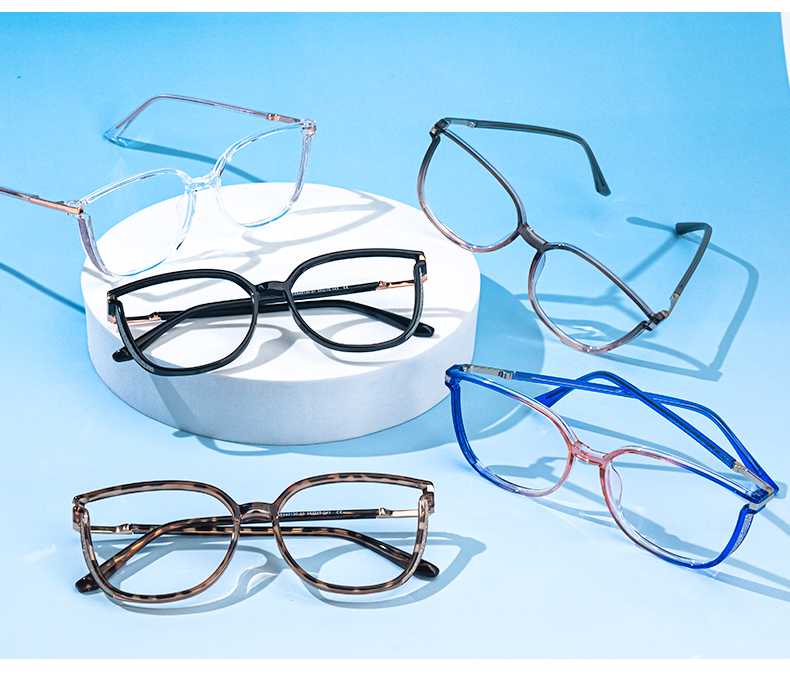 Walden Weiß Cateye Brille