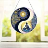 Acryl Yin Yang Diagramm der Sonne und des Mondes - 5d DIY Handwerk Anh&auml;nger