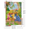 Disney Winnie The Pooh-Full Round Diamond Painting 40*55CM